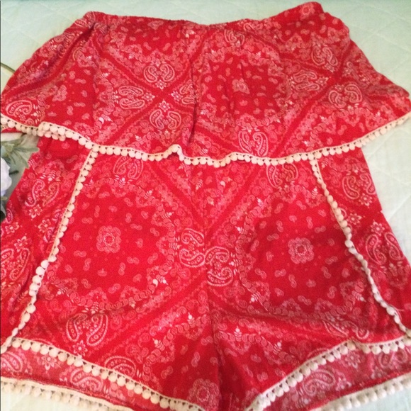 Rue21 Boho Off Shoulder Romper - Picture 4 of 10